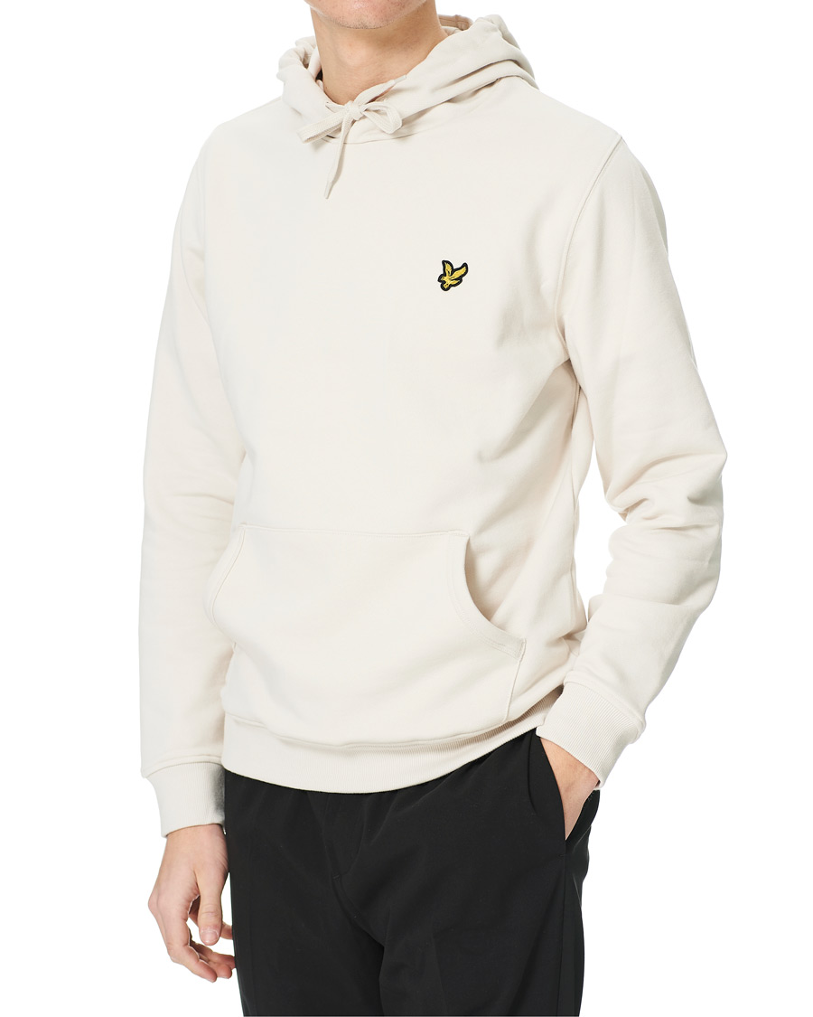 Mies | Puserot | Lyle & Scott | Pullover Organic Cotton Hoodie Mist