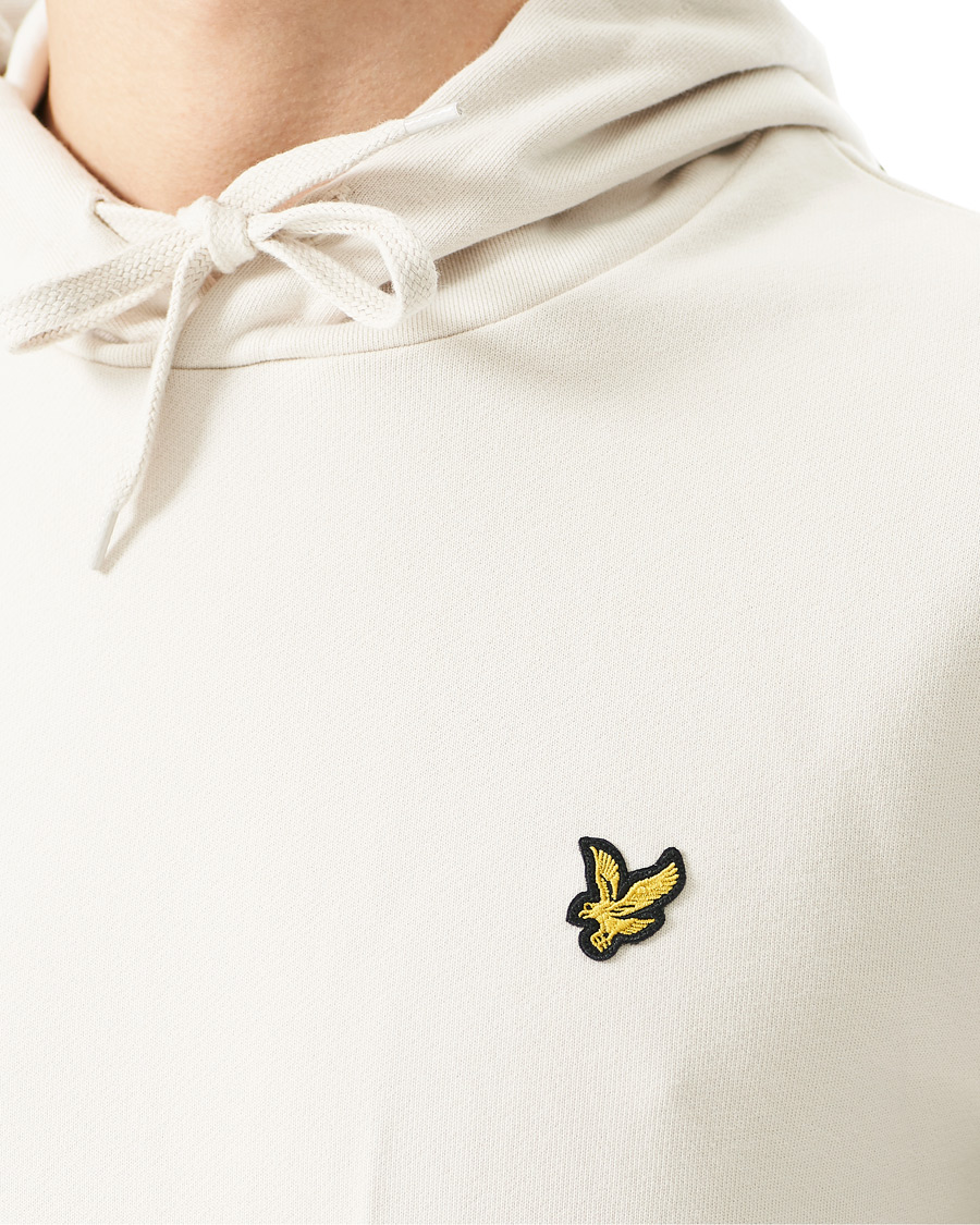 Mies | Puserot | Lyle & Scott | Pullover Organic Cotton Hoodie Mist