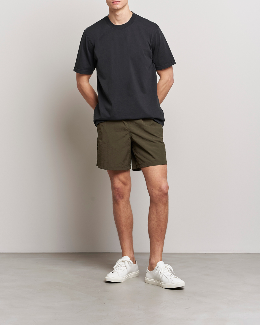 Mies | Uimahousut | Lyle & Scott | Plain Swimshorts Olive