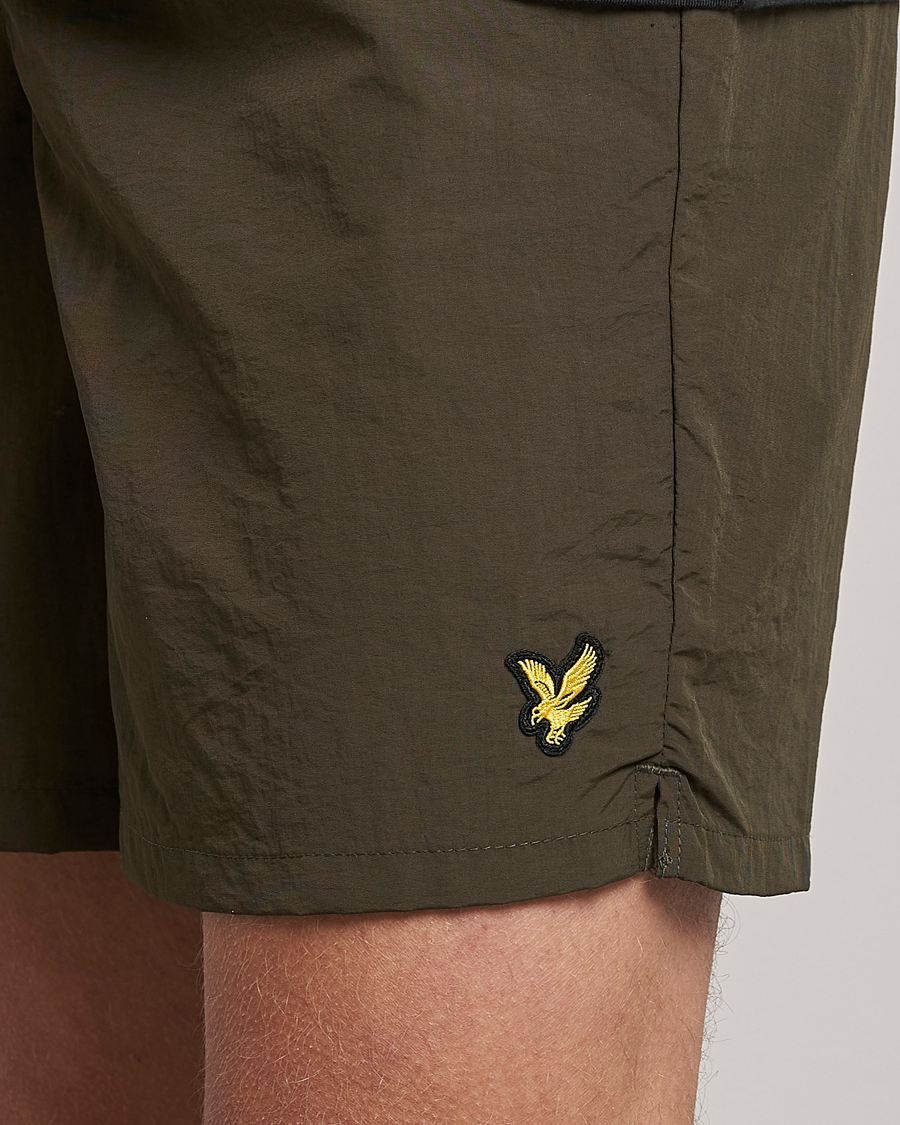 Mies | Uimahousut | Lyle & Scott | Plain Swimshorts Olive