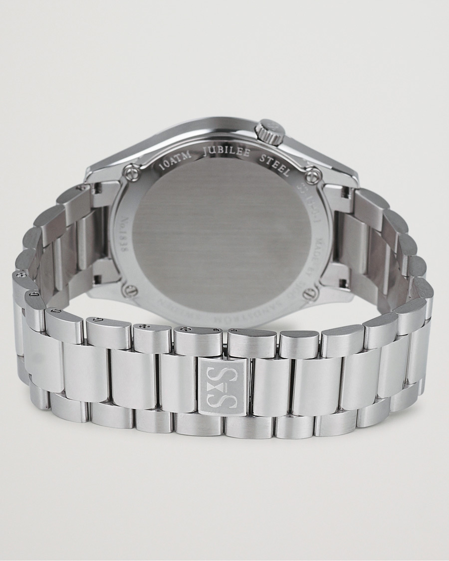 Mies | Sjöö Sandström Jubilee Steel Quartz 40mm Black/Steel | Sjöö Sandström | Jubilee Steel Quartz 40mm Black/Steel