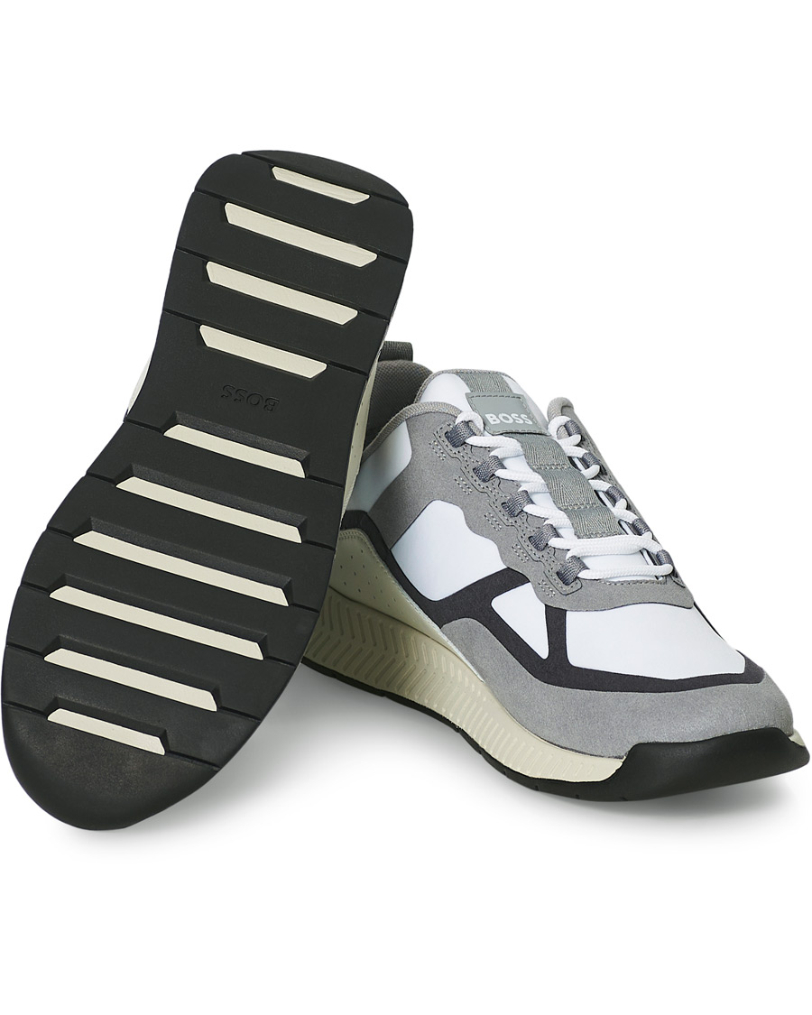 Mies | BOSS Titanium Running Lymx Sneaker Open White | BOSS BLACK | BOSS Titanium Running Lymx Sneaker Open White