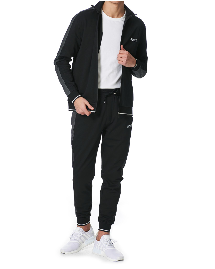 Mies | Puserot | BOSS BLACK | BOSS Tracksuit Jacket Black