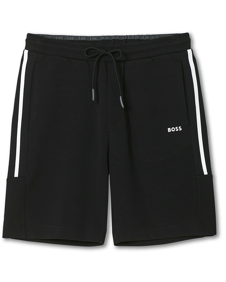 Mies | Shortsit | BOSS GREEN | BOSS Athleisure Headlo Sweatshorts Black