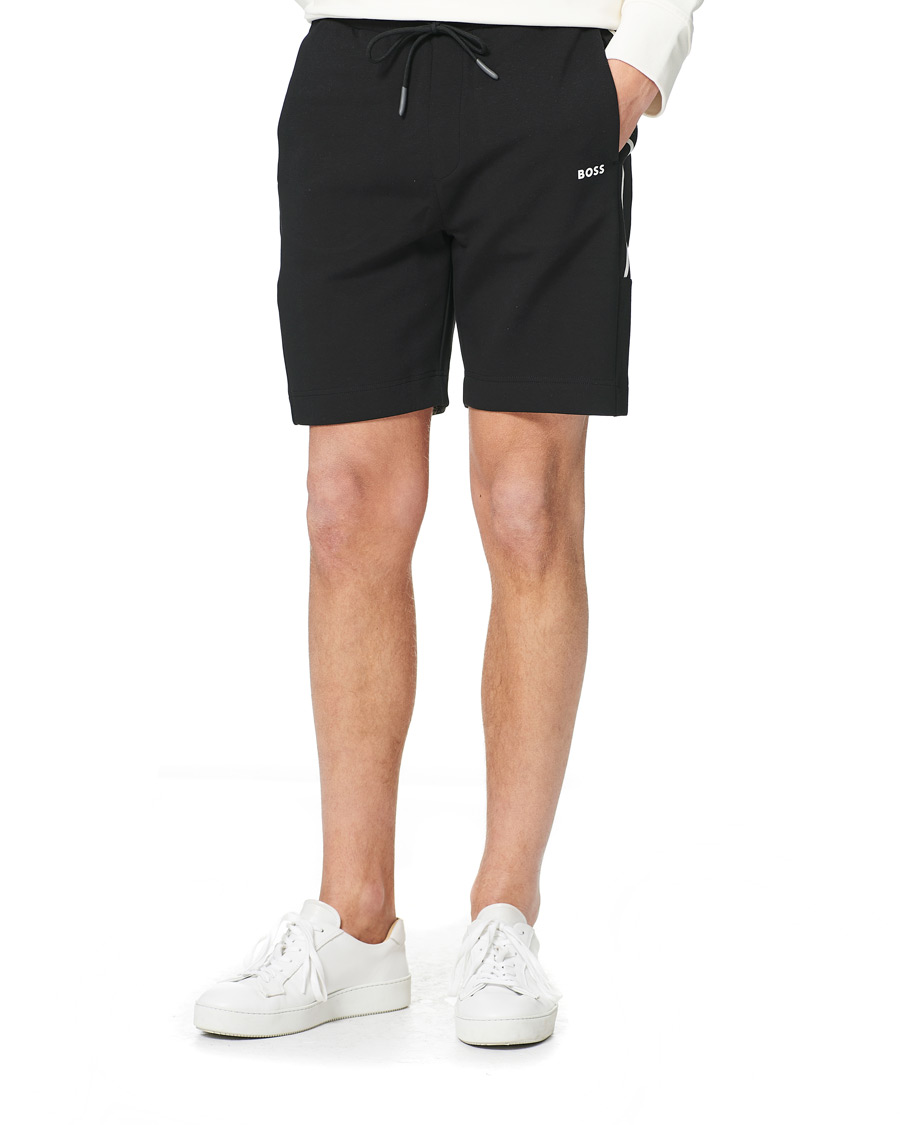 Mies | Shortsit | BOSS GREEN | BOSS Athleisure Headlo Sweatshorts Black