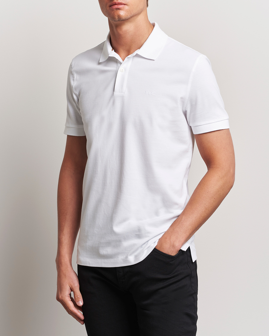 Mies | Pikeet | BOSS BLACK | Pallas Polo White