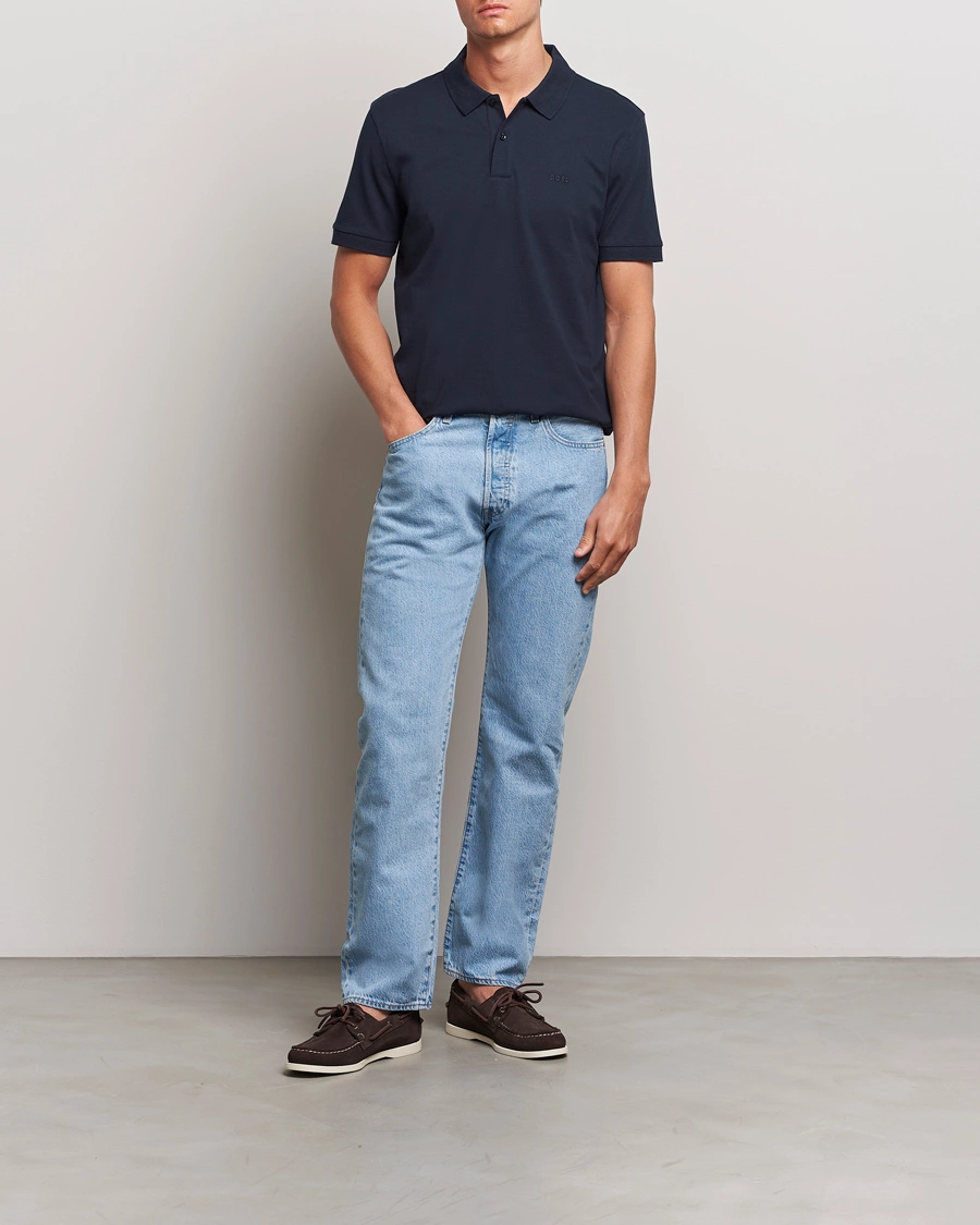 Mies | Pikeet | BOSS BLACK | Pallas Polo Dark Blue