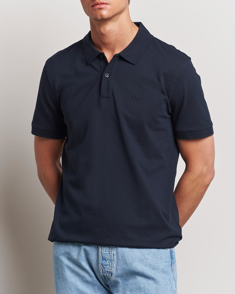 Mies | Pikeet | BOSS BLACK | Pallas Polo Dark Blue