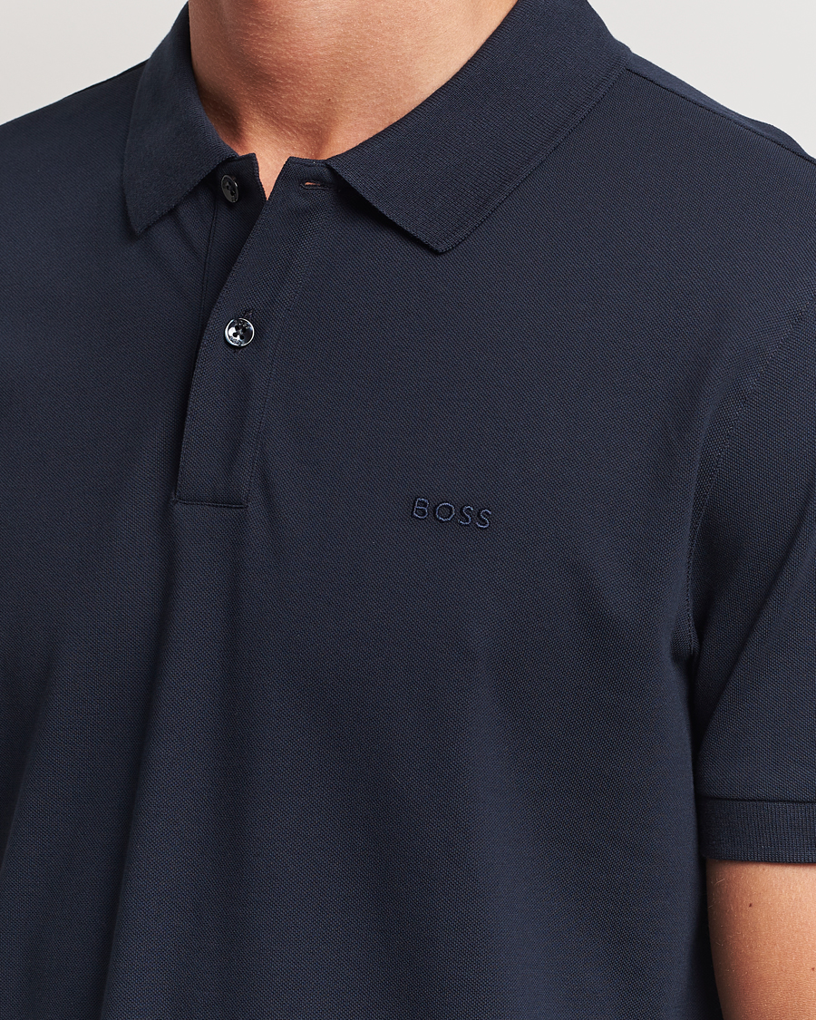 Mies | Pikeet | BOSS BLACK | Pallas Polo Dark Blue