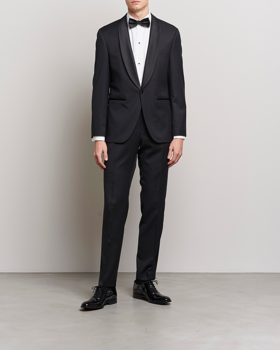 Mies | Pikkutakit | BOSS BLACK | Jeckson Shawl Tuxedo Blazer Black