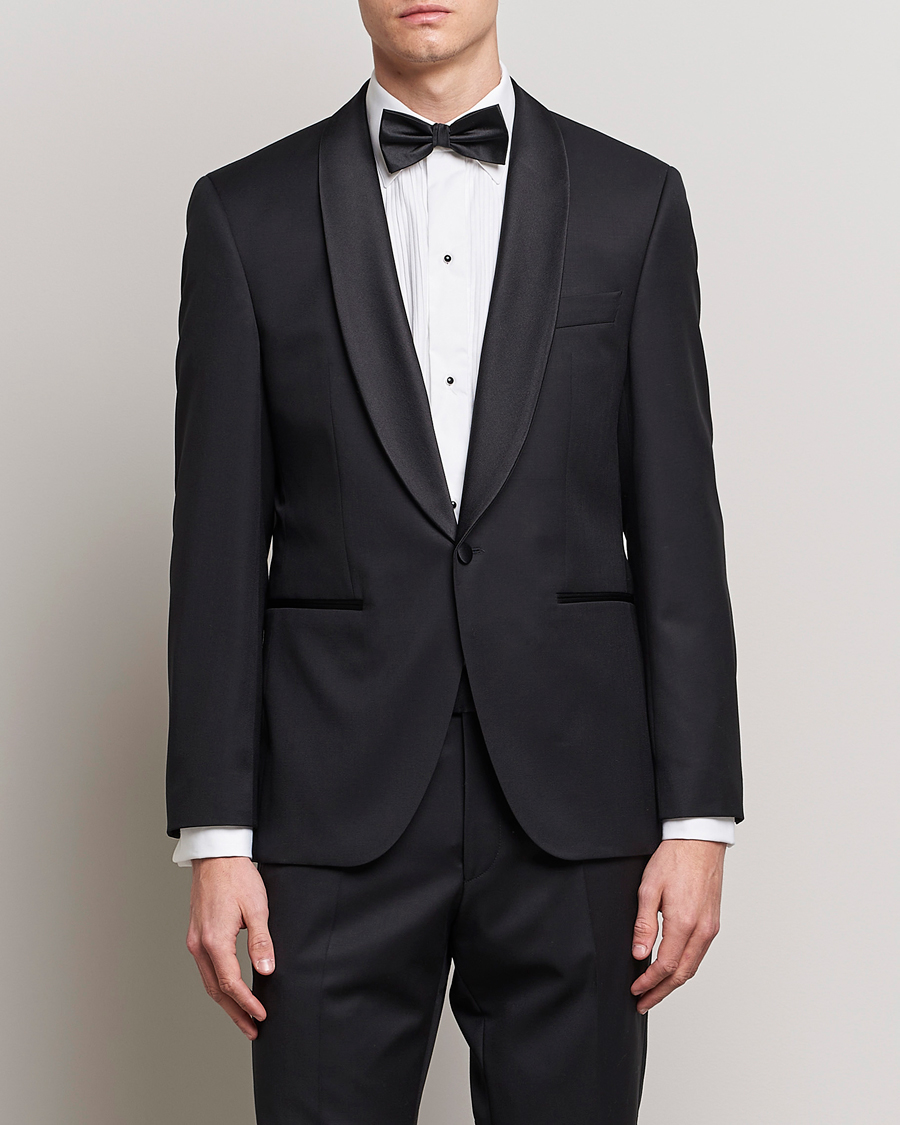 Mies | Pikkutakit | BOSS BLACK | Jeckson Shawl Tuxedo Blazer Black