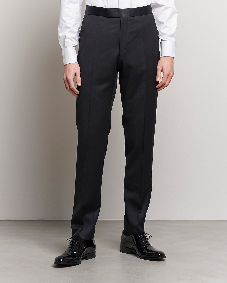 Mies |  | BOSS BLACK | Lenon Tuxedo Trousers Black