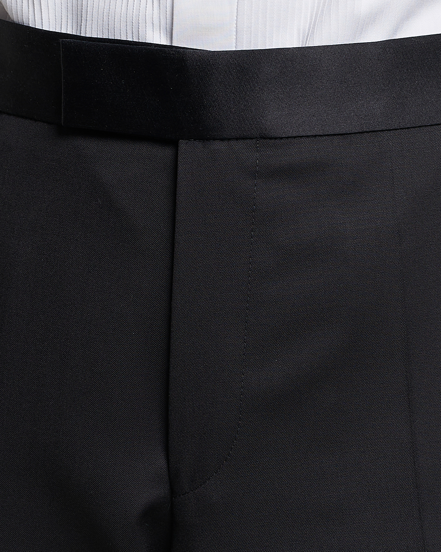 Mies | Housut | BOSS BLACK | Lenon Tuxedo Trousers Black