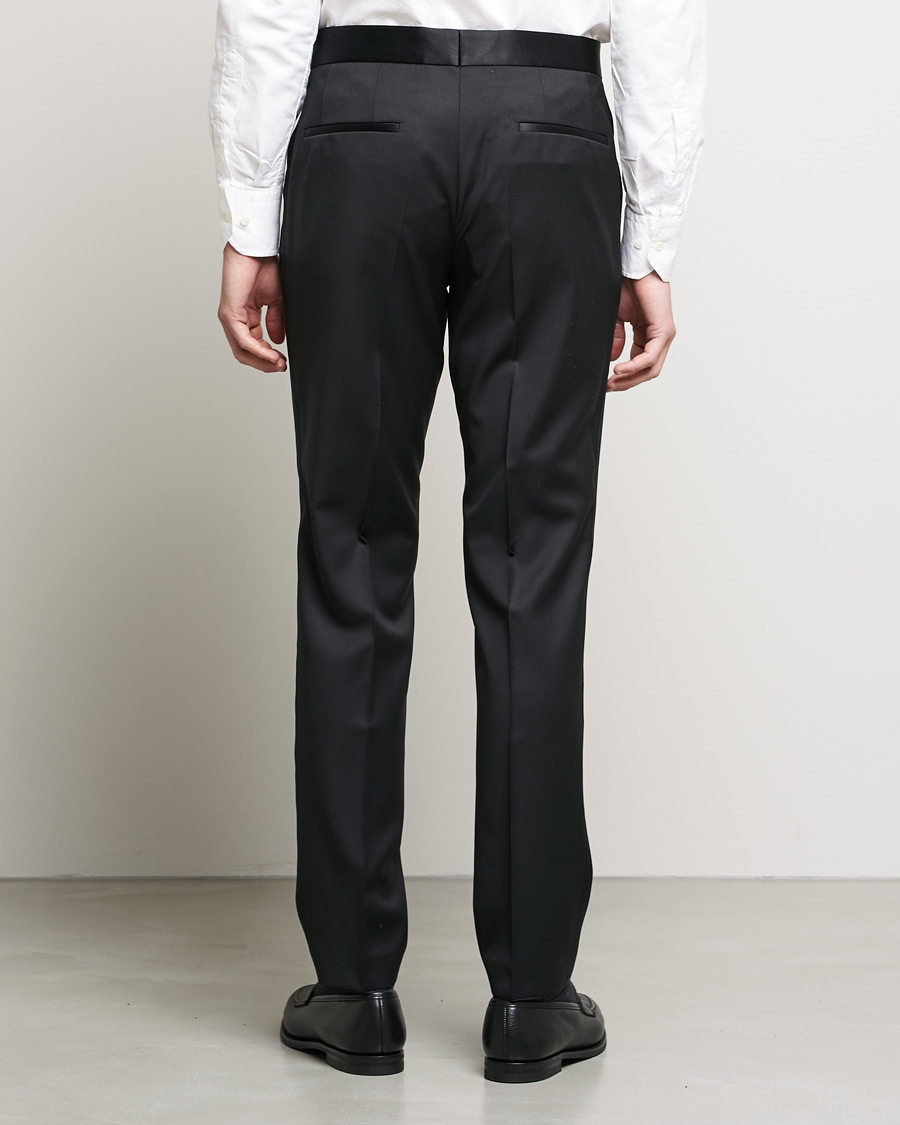 Mies | Housut | BOSS BLACK | Genius Tuxedo Trousers Black