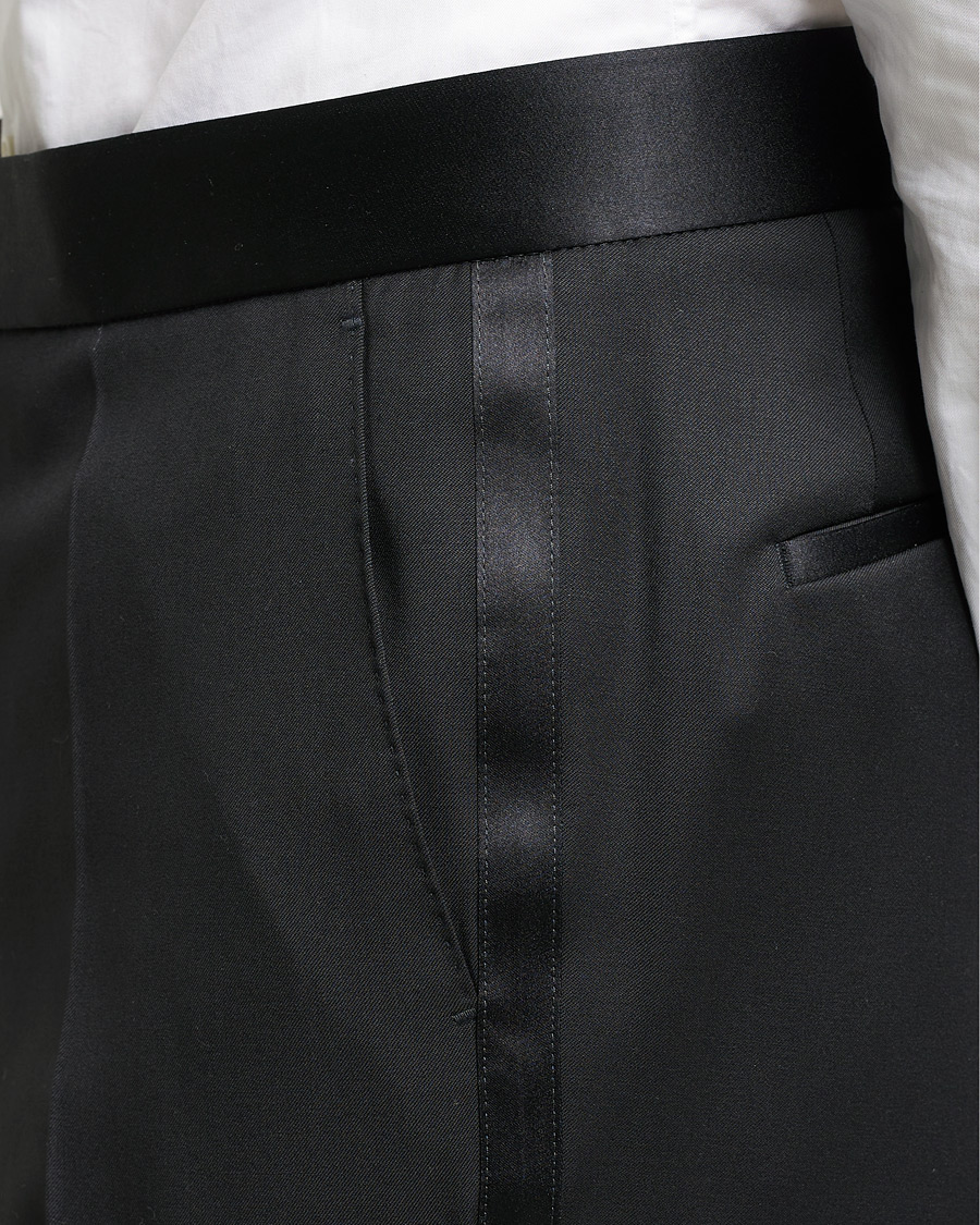 Mies | Housut | BOSS BLACK | Genius Tuxedo Trousers Black