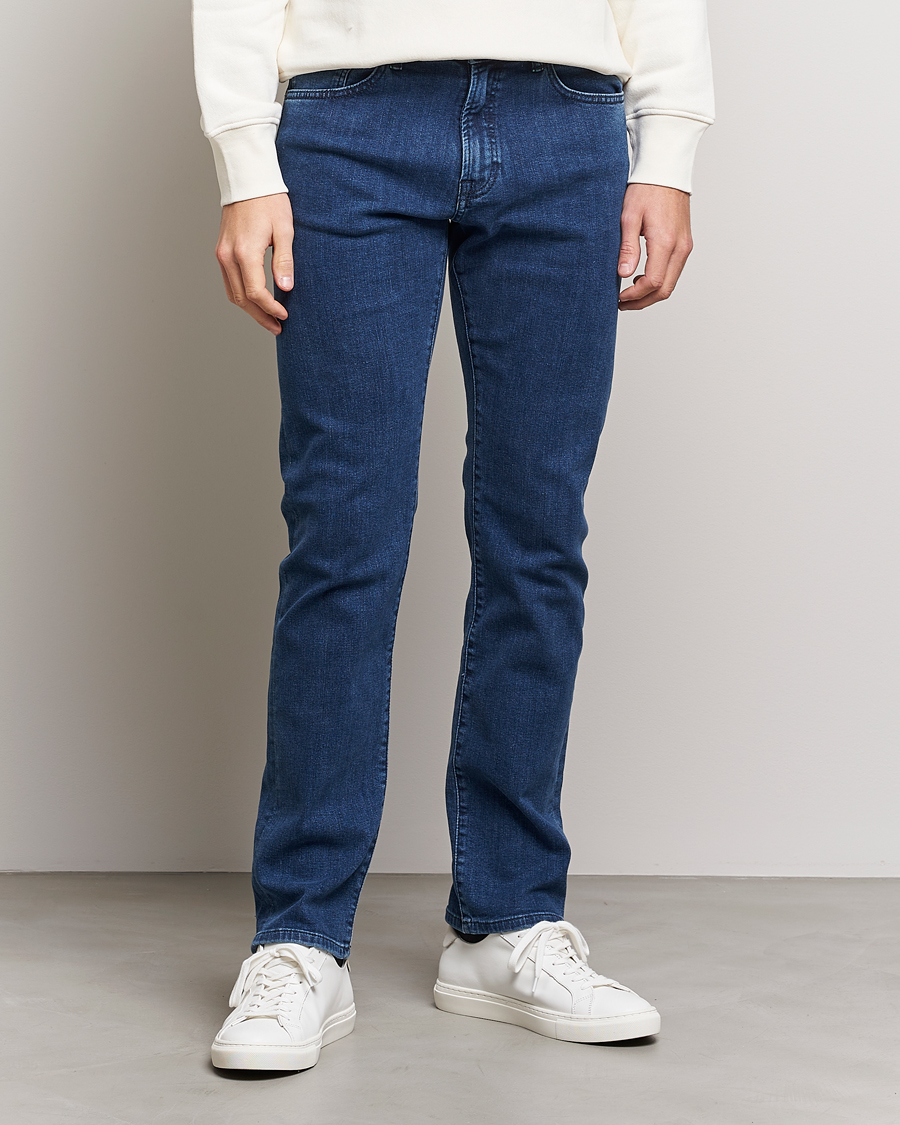 Mies | Farkut | BOSS ORANGE | Maine Regular Fit Super Stretch Jeans Lagoon Blue