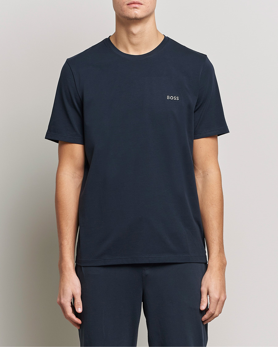 Mies |  | BOSS BLACK | Loungewear Small Logo Tee Nav