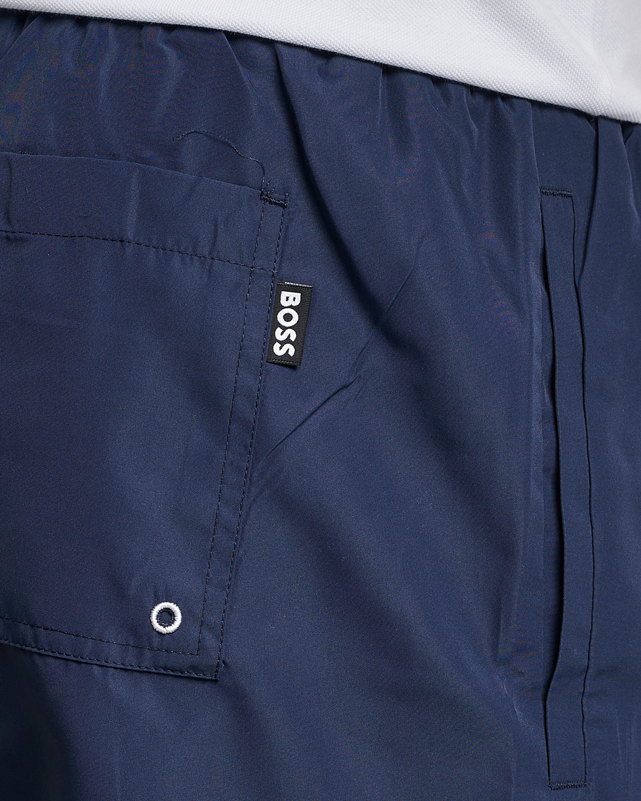 Mies | Uimahousut | BOSS BLACK | Dolphin Swimshorts Navy