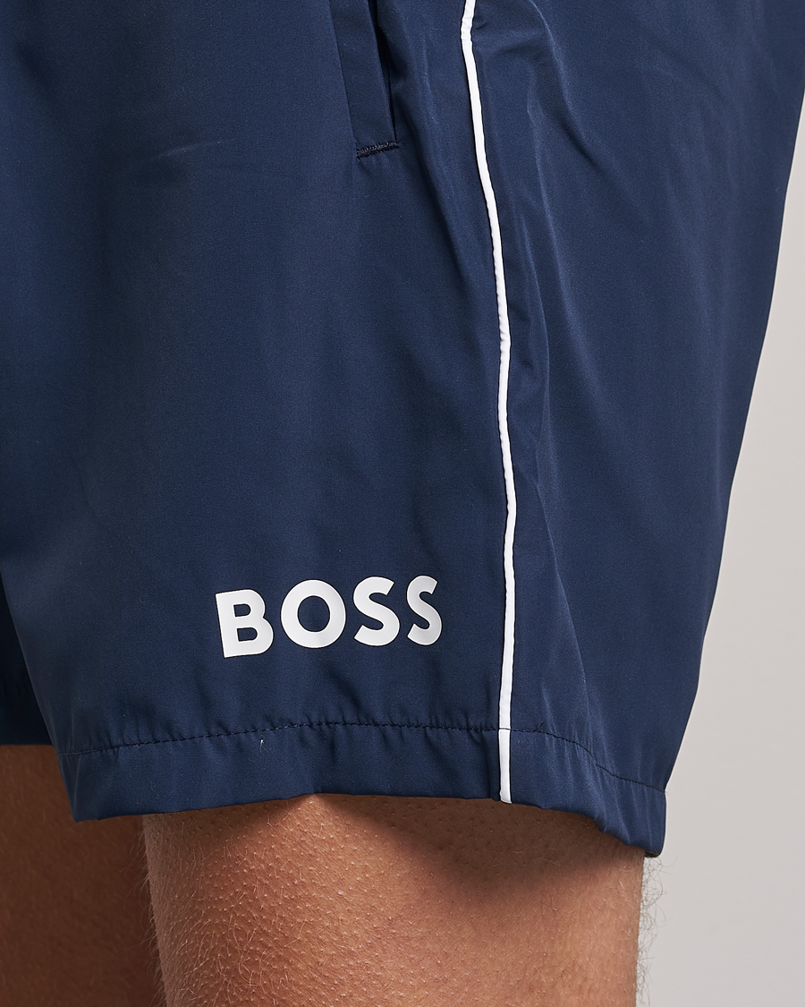 Mies | Uimahousut | BOSS BLACK | Starfish Swimshorts Navy