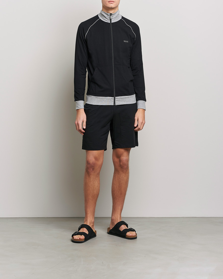 Mies | Shortsit | BOSS BLACK | Mix & Match Sweatshorts Black