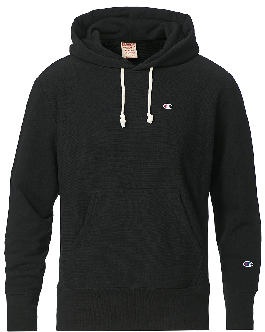 Mies | Puserot | Champion | Reverse Weave Soft Fleece Hood Black Beauty