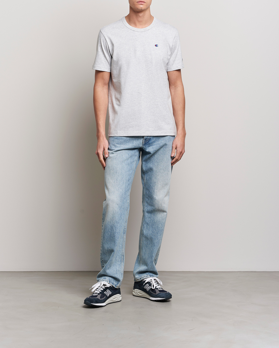 Mies | T-paidat | Champion | Athletic Jersey Tee Grey Melange