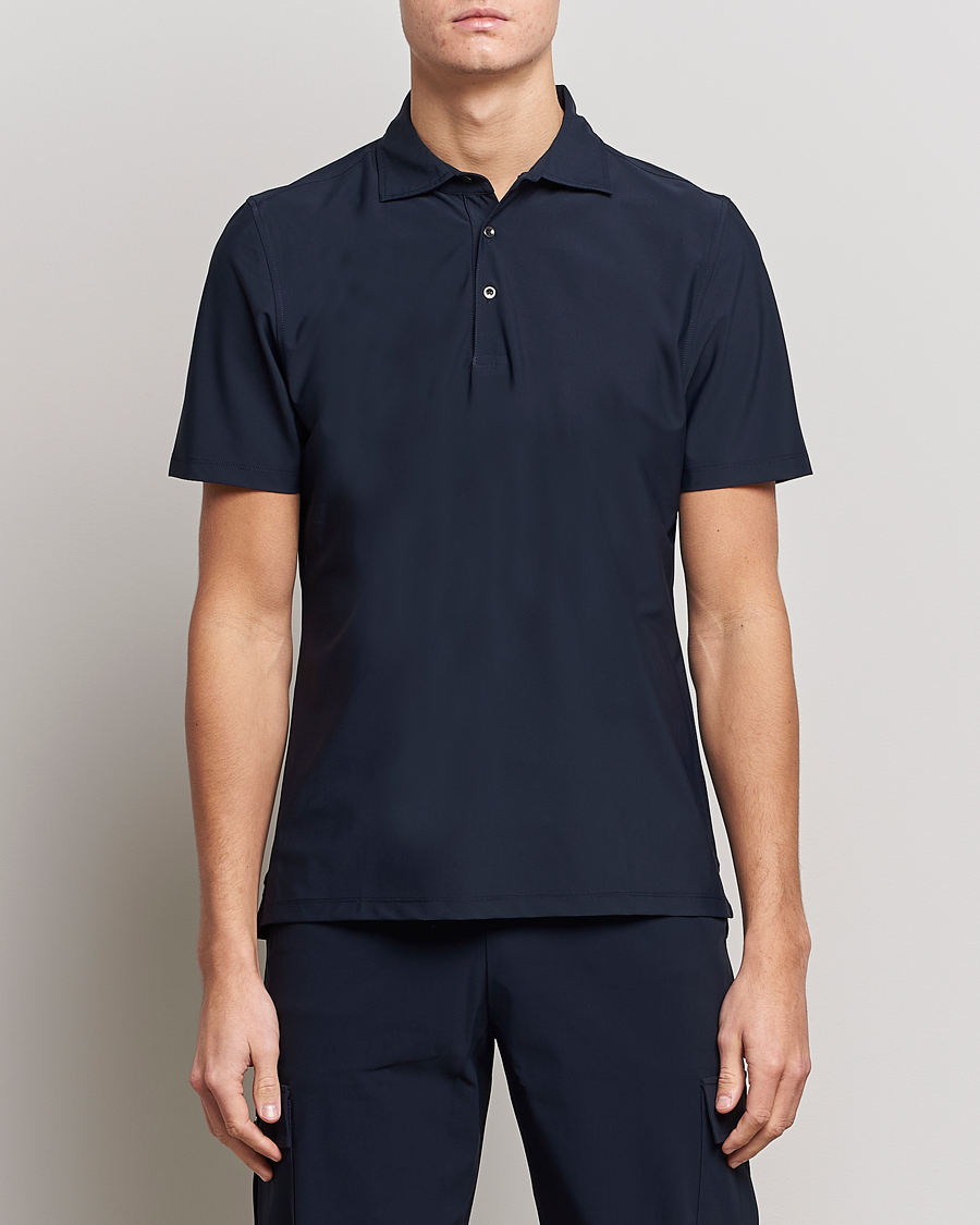 Mies |  | Stenströms | Active Jersey Sport Polo Navy