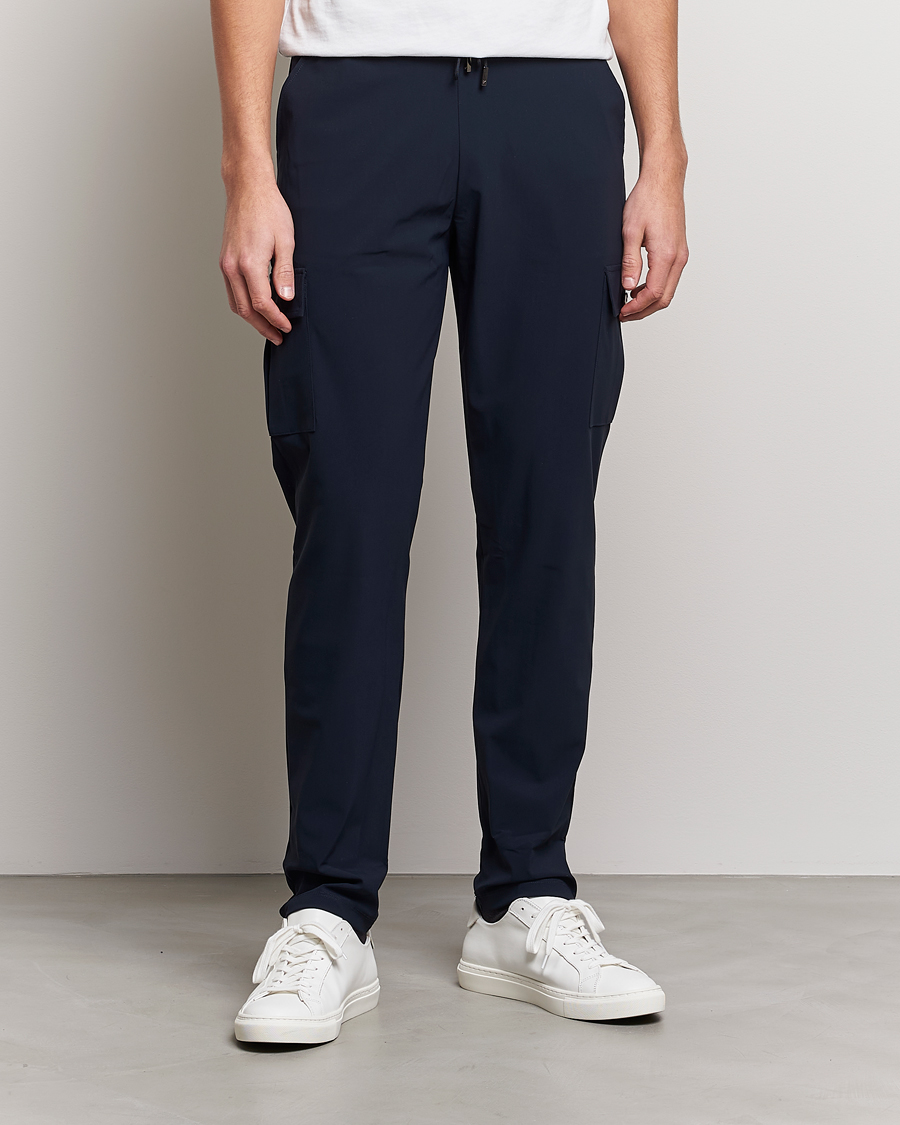 Mies |  | Stenströms | Active Jersey Sport Trousers Navy