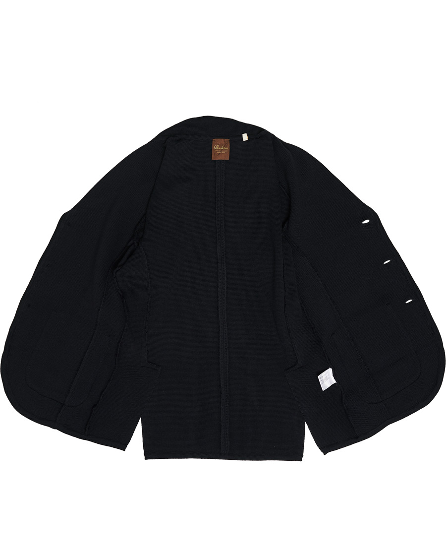 Mies | Pikkutakit | Stenströms | Milano Knitted Merino Blazer Navy