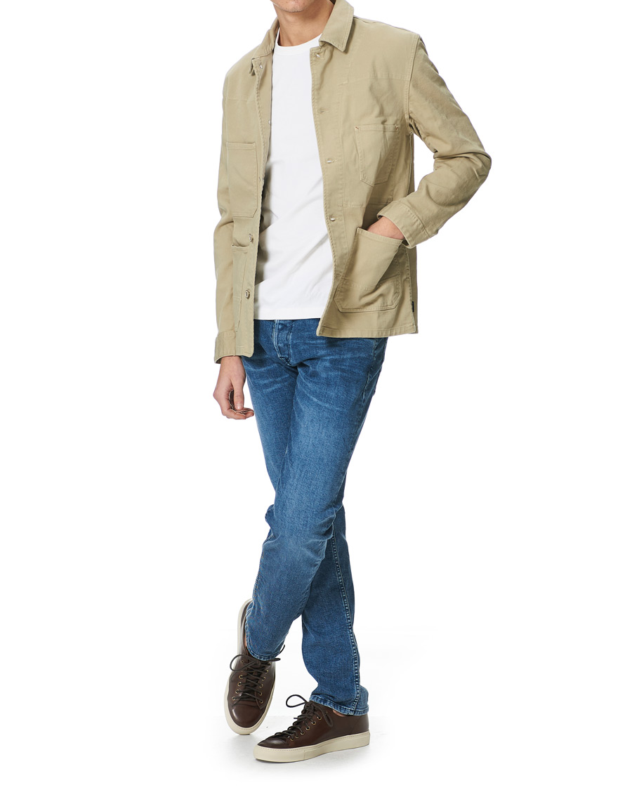 Mies | Farkut | Replay | Grover Straight Fit Clouds Jeans Medium Blue