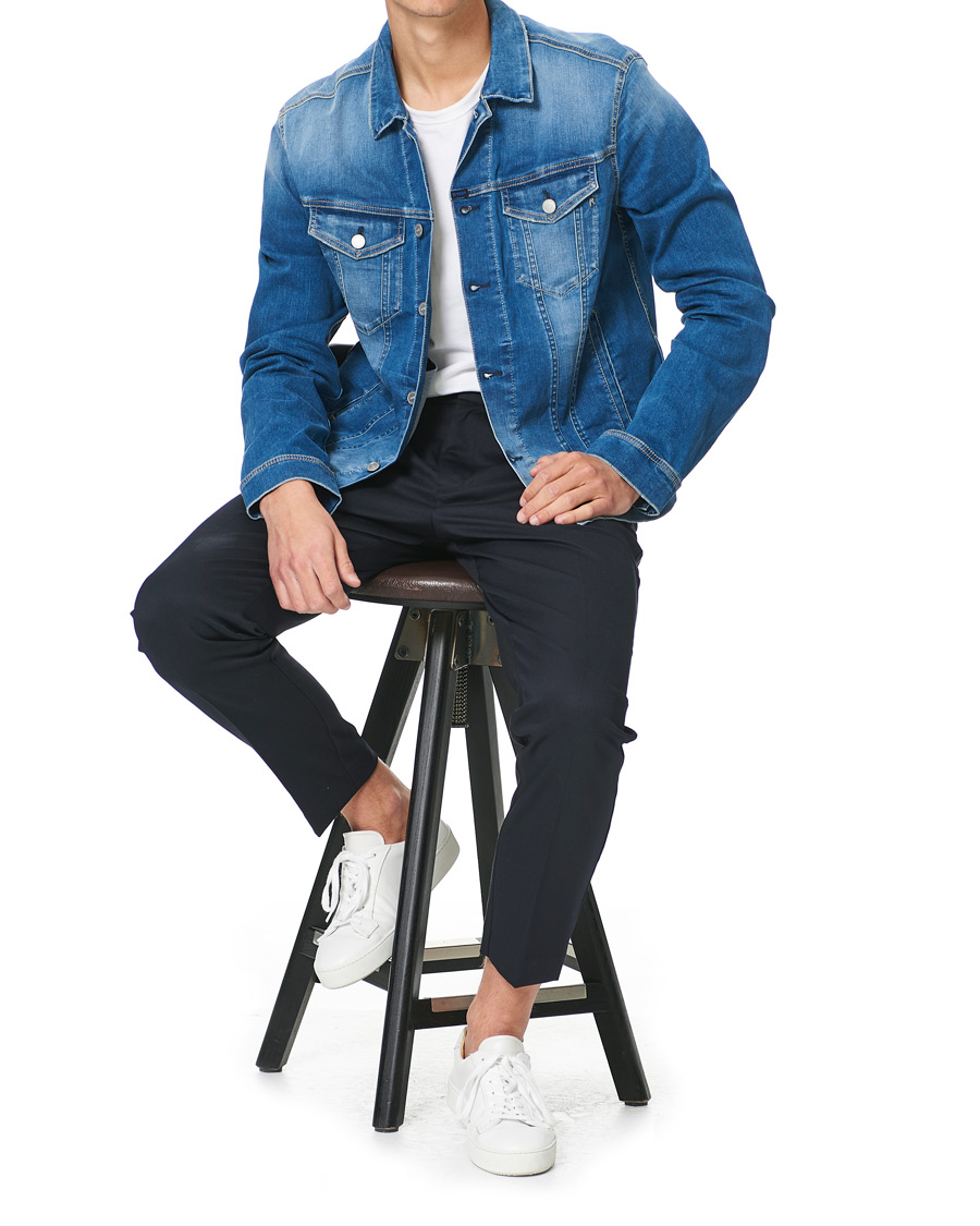 Mies | Takit | Replay | Hyperflex Re-Used Denim Jacket Medium Blue