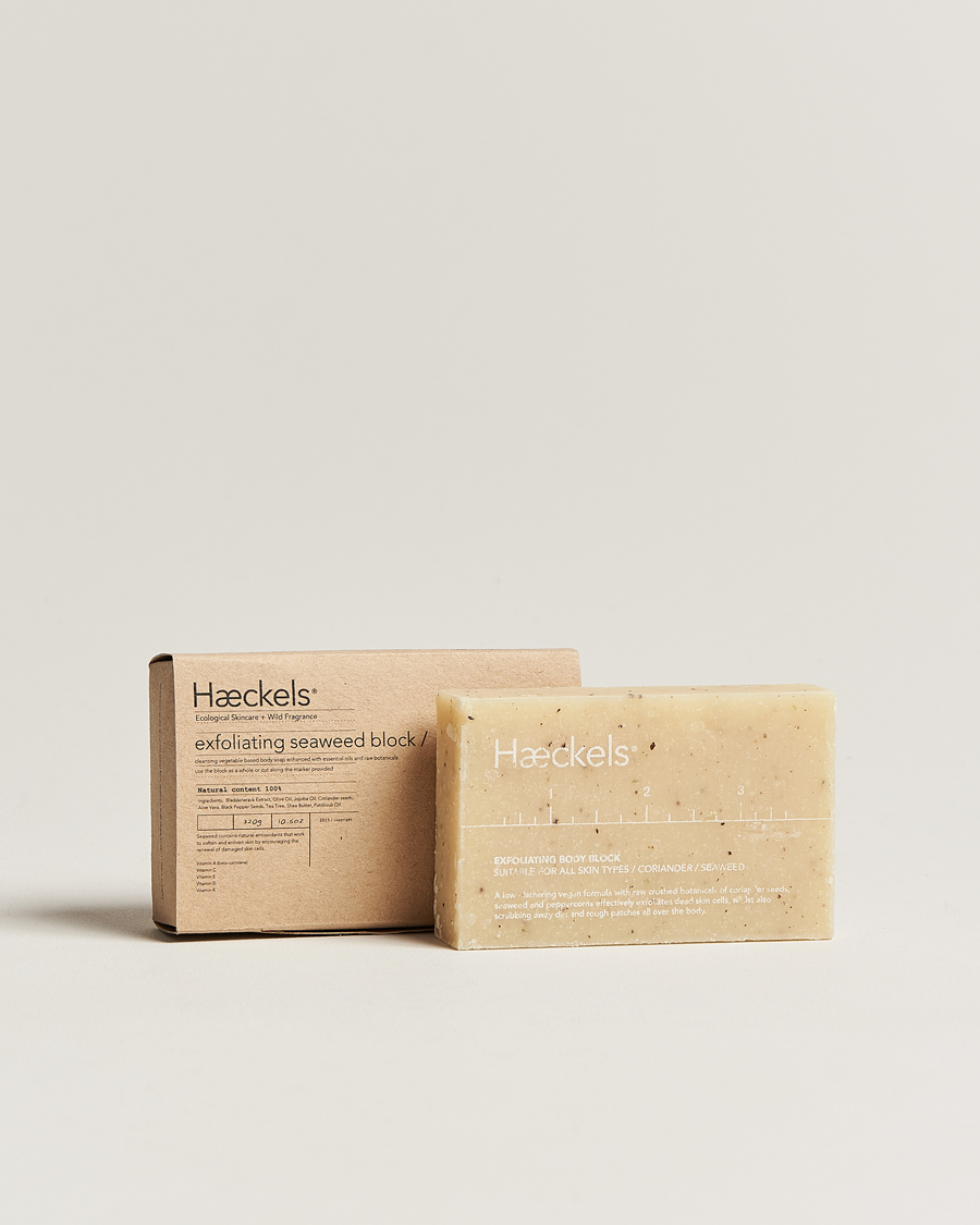 Mies | Haeckels Exfoliating Vegan Seaweed Block 320g | Haeckels | Exfoliating Vegan Seaweed Block 320g
