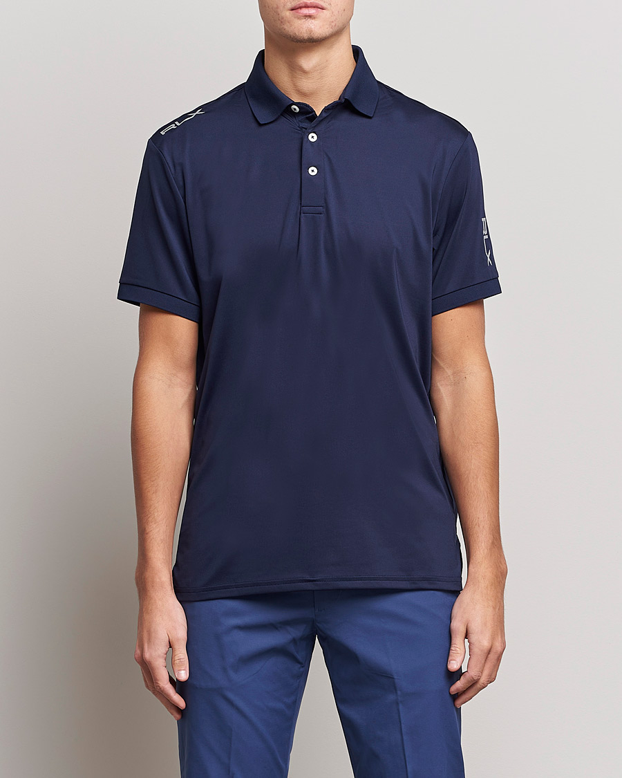 Mies |  | RLX Ralph Lauren | Airflow Active Jersey Polo Refined Navy