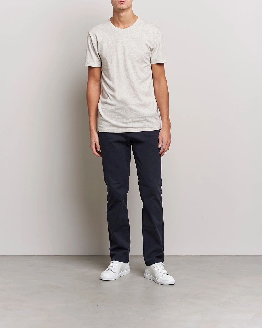 Mies | Lyhythihaiset t-paidat | Polo Ralph Lauren | 3-Pack Crew Neck T-Shirt Grey Heather/Grey/Charcoal