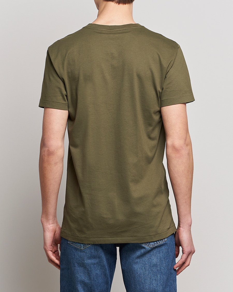 Mies | T-paidat | Polo Ralph Lauren | 3-Pack Crew Neck T-Shirt Olive/Green/Dark Green