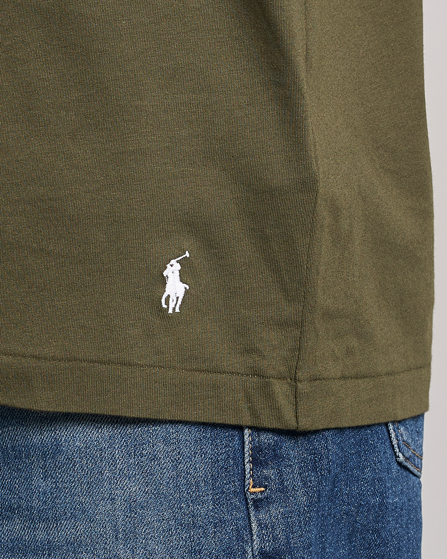 Mies | T-paidat | Polo Ralph Lauren | 3-Pack Crew Neck T-Shirt Olive/Green/Dark Green
