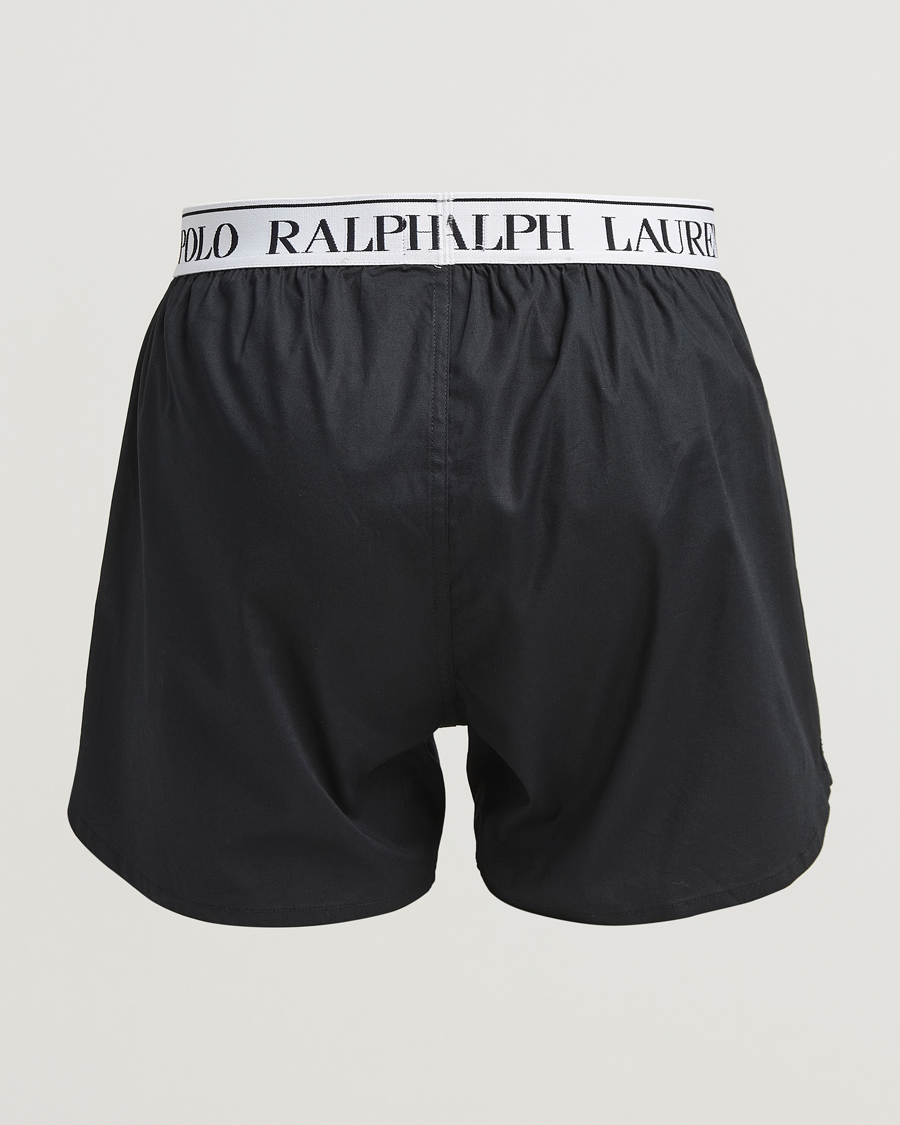 Mies | Alusvaatteet | Polo Ralph Lauren | 3-Pack Elastic Boxer Black