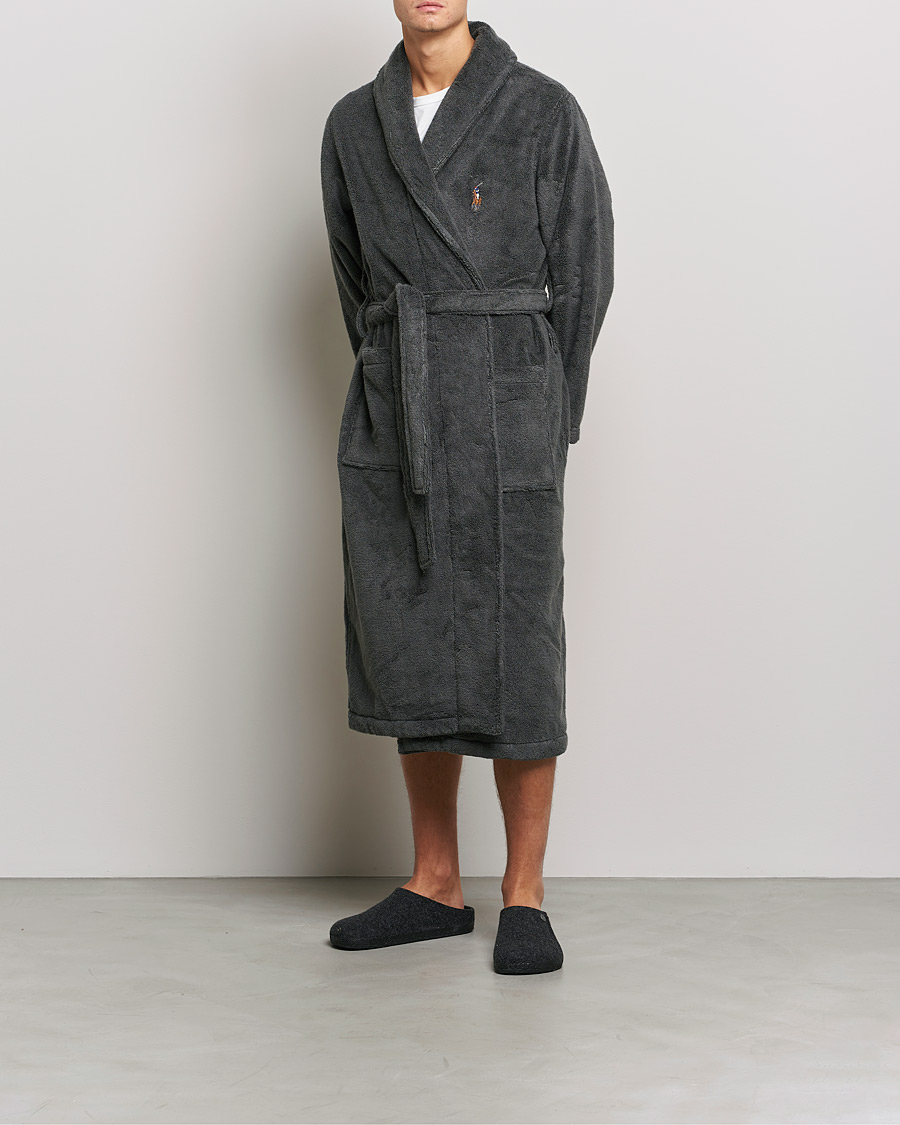 Mies |  | Polo Ralph Lauren | Cotton Terry Robe Dark Slate