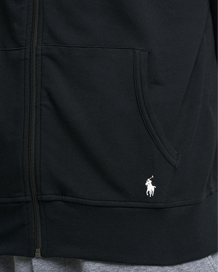 Mies | Puserot | Polo Ralph Lauren | Cotton Jersey Long Sleeve Hoodie Black