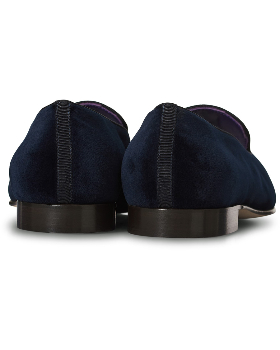 Mies | Ralph Lauren Purple Label Alonso Palm Crest Slippers Navy | Ralph Lauren Purple Label | Alonso Palm Crest Slippers Navy