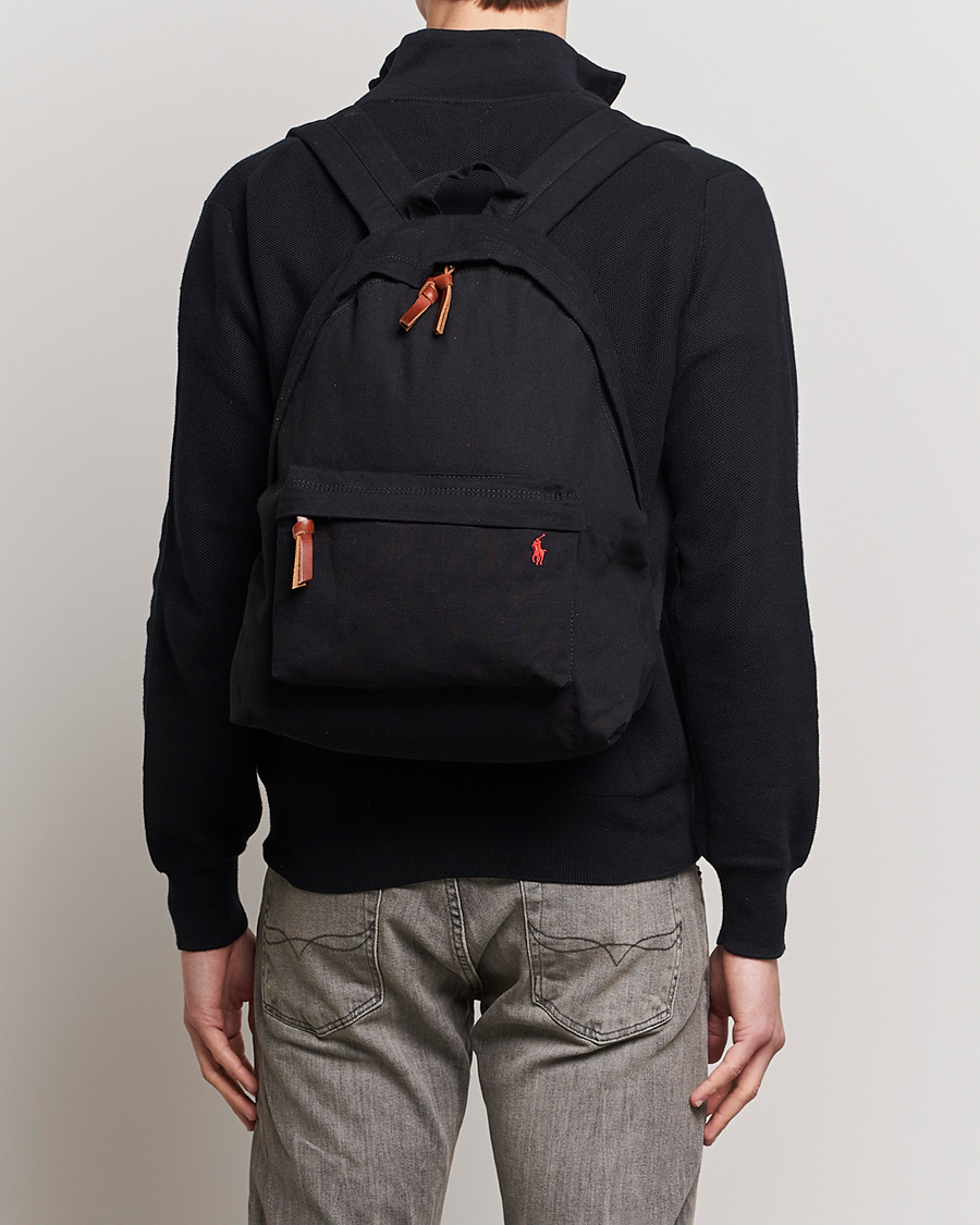 Mies |  | Polo Ralph Lauren | Canvas Backpack Black