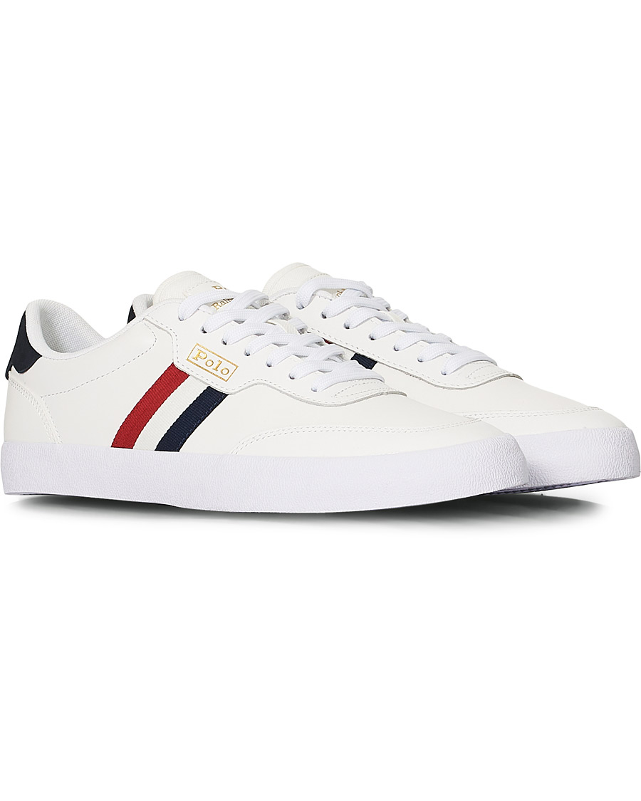 Miehet |  | Polo Ralph Lauren | Court VLC Leather Sneaker White