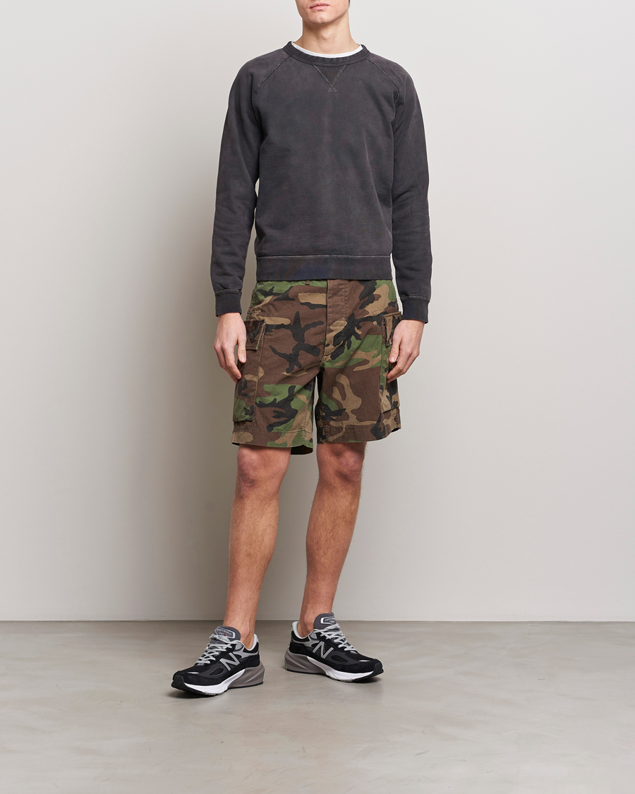Mies | Shortsit | RRL | Regiment Cargo Shorts Woodland Camo
