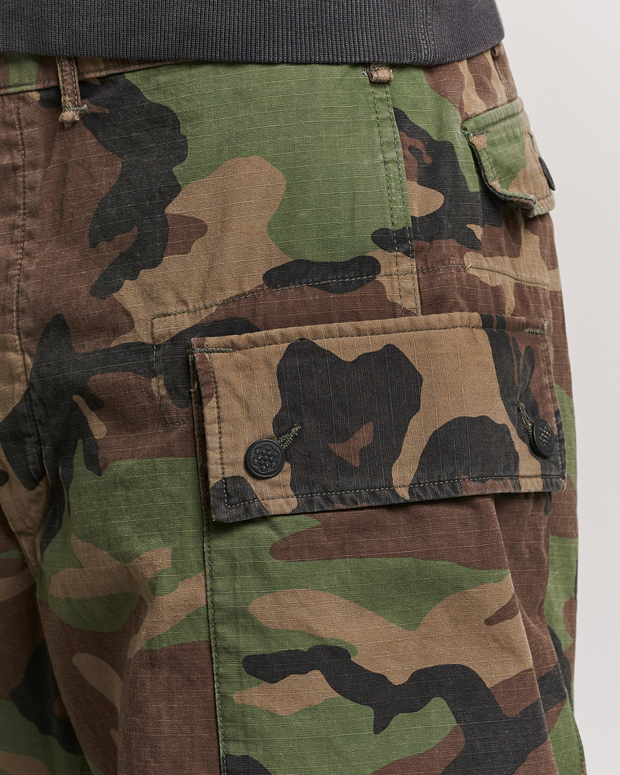 Mies | Shortsit | RRL | Regiment Cargo Shorts Woodland Camo