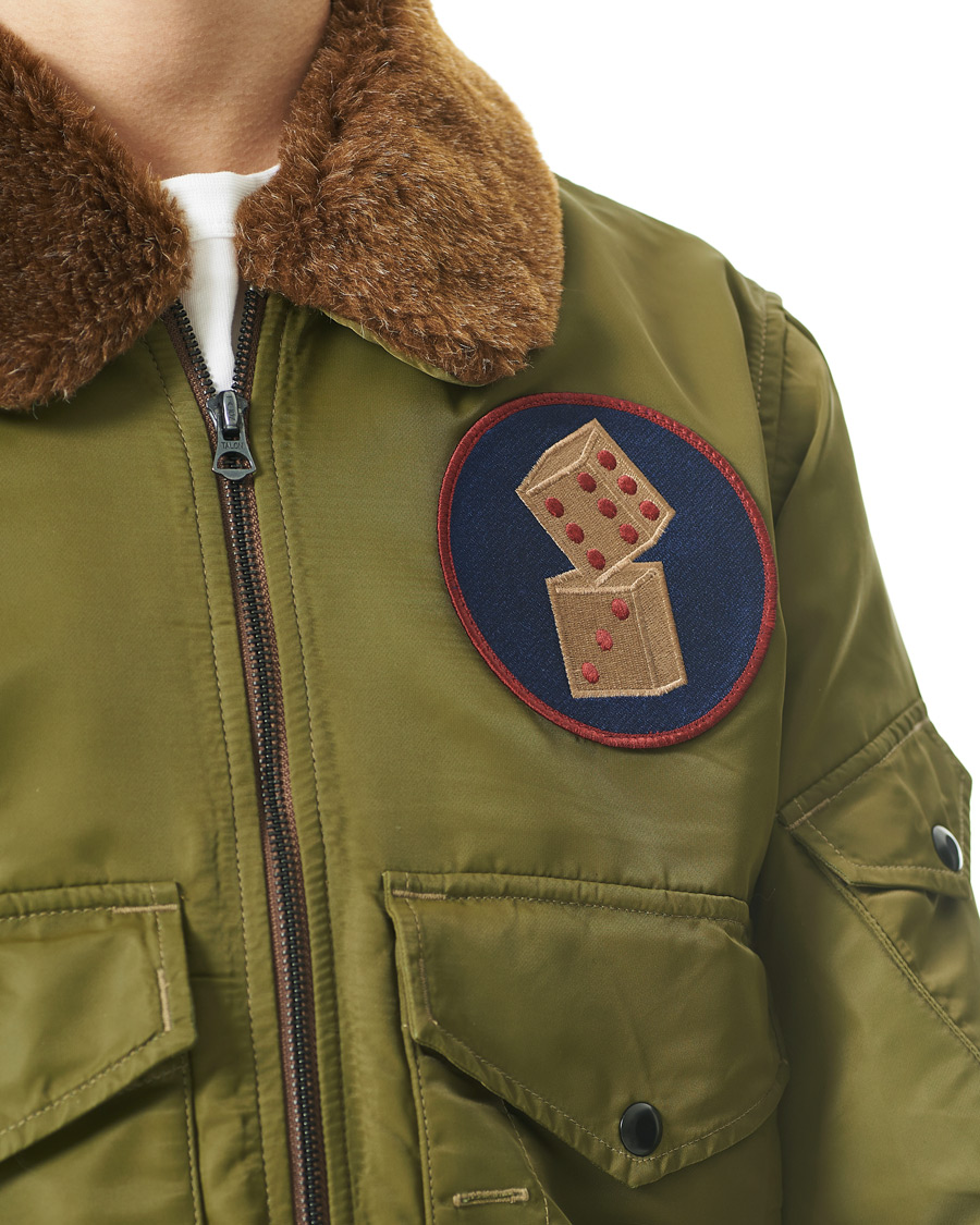Mies | Takit | RRL | Filton Shearling Bomber Olive