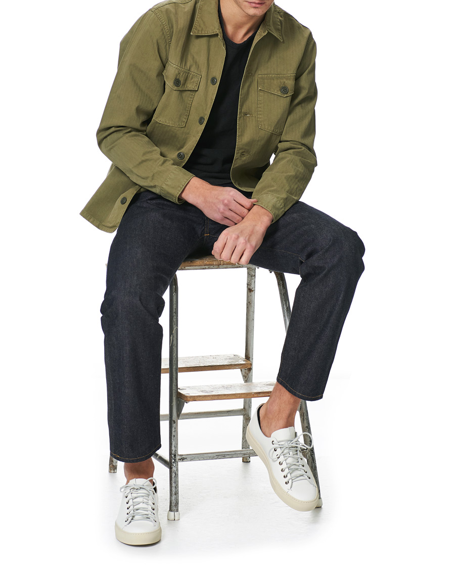 Mies | Kauluspaidat | RRL | Barrow Military Shirt Olive