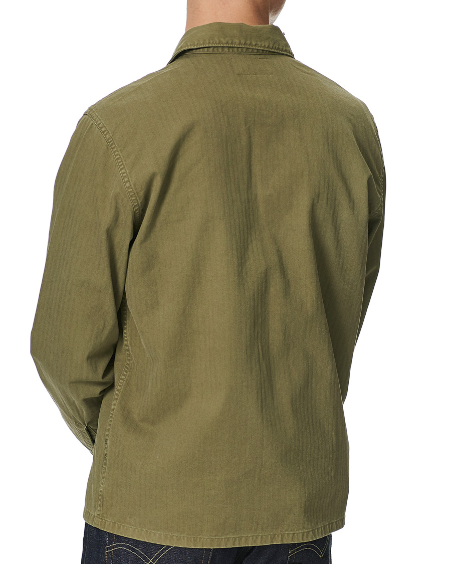 Mies | Kauluspaidat | RRL | Barrow Military Shirt Olive