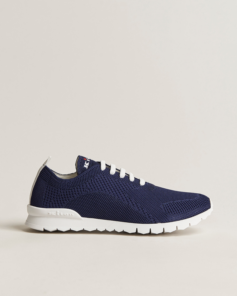 Mies | Kiton Mesh Running Sneakers Navy | Kiton | Mesh Running Sneakers Navy
