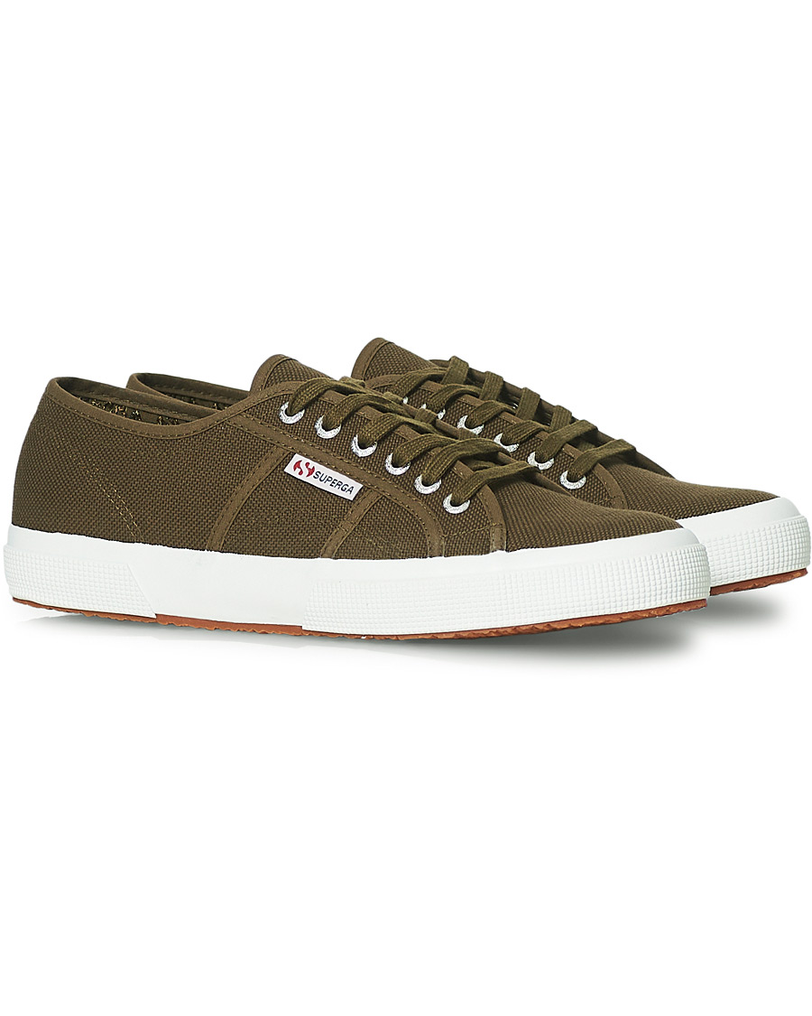 Mies | Superga Canvas Sneaker Military Green | Superga | Canvas Sneaker Military Green