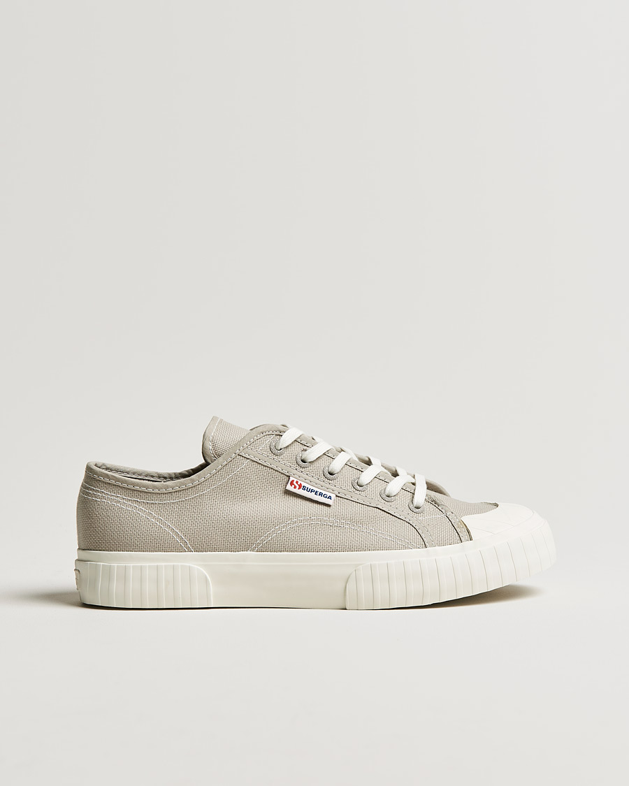 Miehet |  | Superga | Canvas Stripe Sole Sneaker Grey